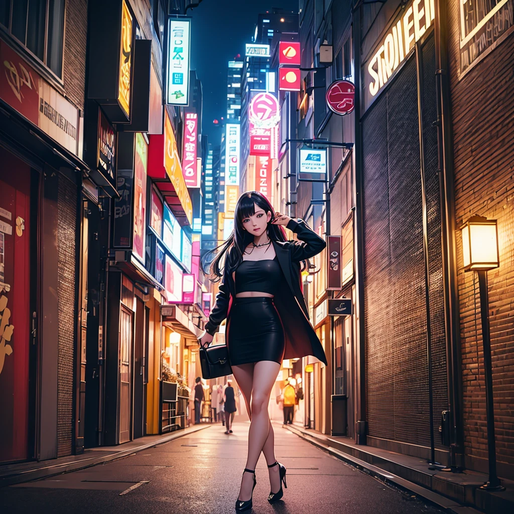 (best quality,4k,8k,highres,masterpiece:1.2),ultra-detailed,(realistic,photorealistic,photo-realistic:1.37),super cute girl,leaving the club,morning,hung over,way too small dress,torn hose,morning hair,early dawn,streets of Bangkok,soft sunlight,bokeh,cheerful expression,long eyelashes,slightly disheveled hair,streetlights illuminating the road,dazzling neon lights on buildings,urban atmosphere,fashionable makeup,end of a fun night, vibe,dreamy color palette,graffiti-covered walls,bustling city ambiance,caffeine in hand,carrying heels,smiling tiredly,blurred motion on the street,stylish accessories,exciting night out,enjoying the city at dawn,serene yet energetic surroundings,enticing nightlife,confident stride,energetic atmosphere,vibrant city life,lively streets,feet sore from dancing,mischievous glint in her eyes,enigmatic aura,warm city breeze,stylish handbag,unforgettable memories,carefree spirit,understated elegance,unique fashion sense,mixed emotions,urban chic look,unconventional beauty,alluring charm,moment of tranquility in the bustling city(urban,abstract:0.9),city exploration.