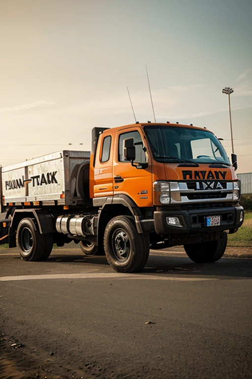 titantruck para carga de naranja