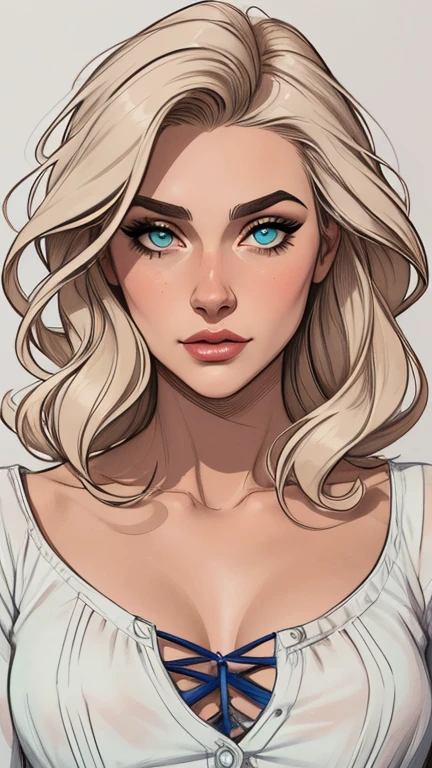 Personagem mulher ninja com marcas de guerras Imagem de desenho animado de uma mulher .cartoon style illustration, estilo de arte dos desenhos animados, estilo de arte dos desenhos animados, digital illustration style, design de personagens altamente detalhado, arte digital detalhada coragem, Forest fan art, Design de personagens de retrato, beautiful digital illustration, retrato de alta qualidade, Arte em quadrinhos, mulher jovem cabelo com transas lindas . Beautiful lined eyes Medium large bust and wonderful sexy clothes. image expression of sexual desire from the waist to the head illustration