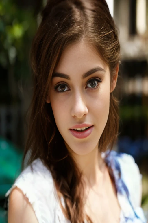 Woman with long brown hair and blue eyes posing for a photo, hermosa joven, linda mujer joven, mujer joven muy hermosa, cabello atado en forma de trenza, con tono rojizo, pecas, vestido largo de color negro, Small nose,  muy bonita modelo, una hermosa adolescente, chica muy hermosa, una hermosa joven, a linda mujer joven, hermosa joven modelo, 