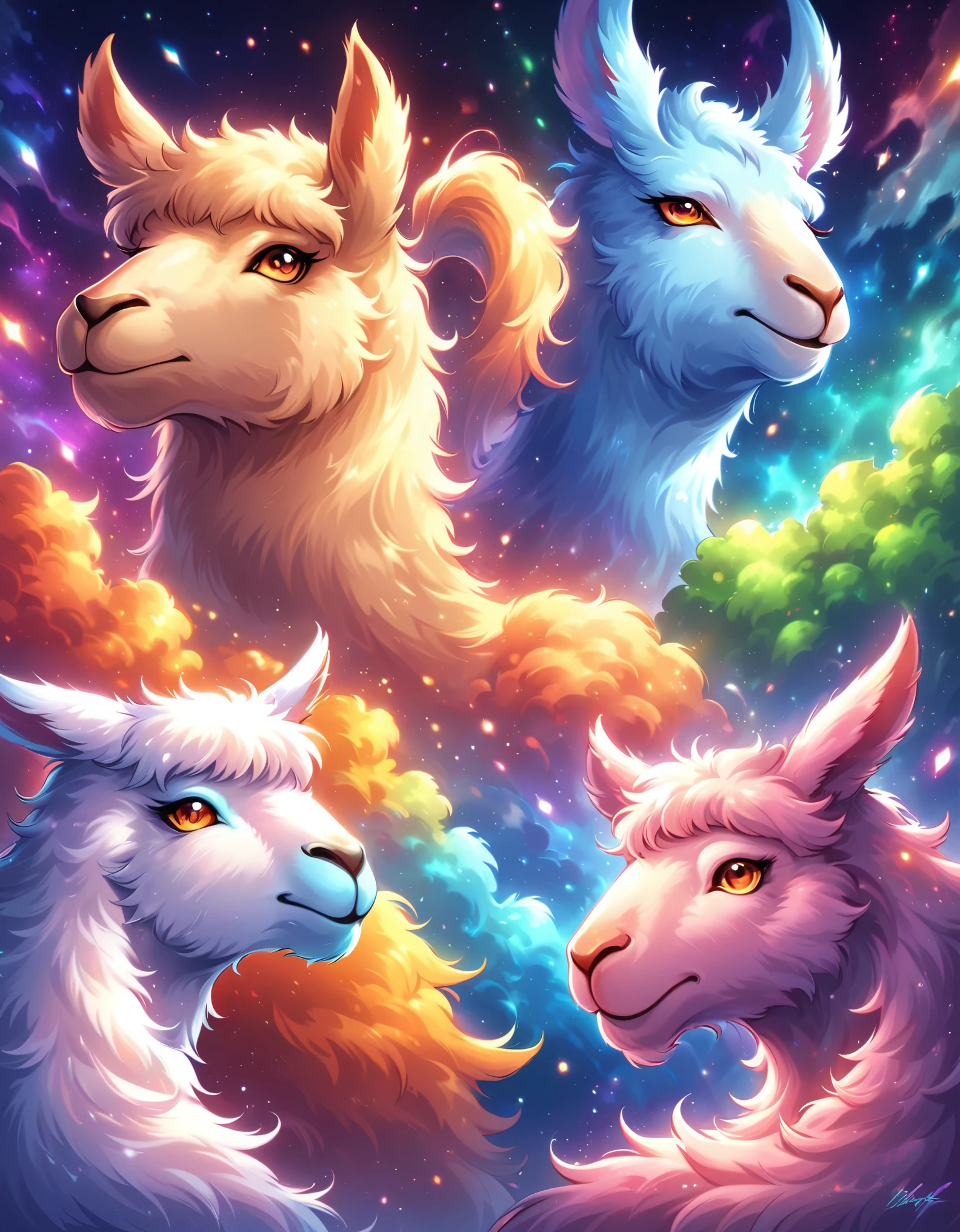 画一只蓝眼睛和蓝鼻子的camel, camel, Llama human portrait, very very beautiful Furry art, Fluffy and full of light,lol, llama, furry fantasy art, Alpaca, Furry art!!!, animal art, Furry art, Lovely and detailed digital art, fursona Furry art commission, Detailed fan art