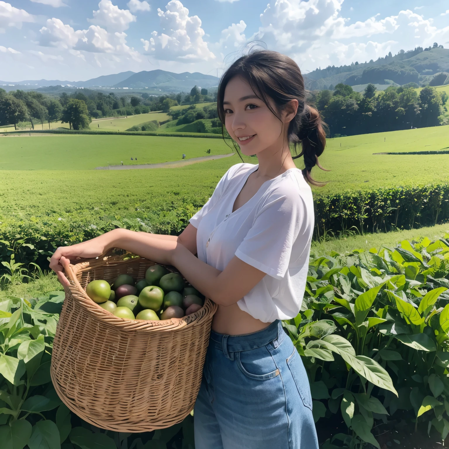 Farmers who cultivate the land