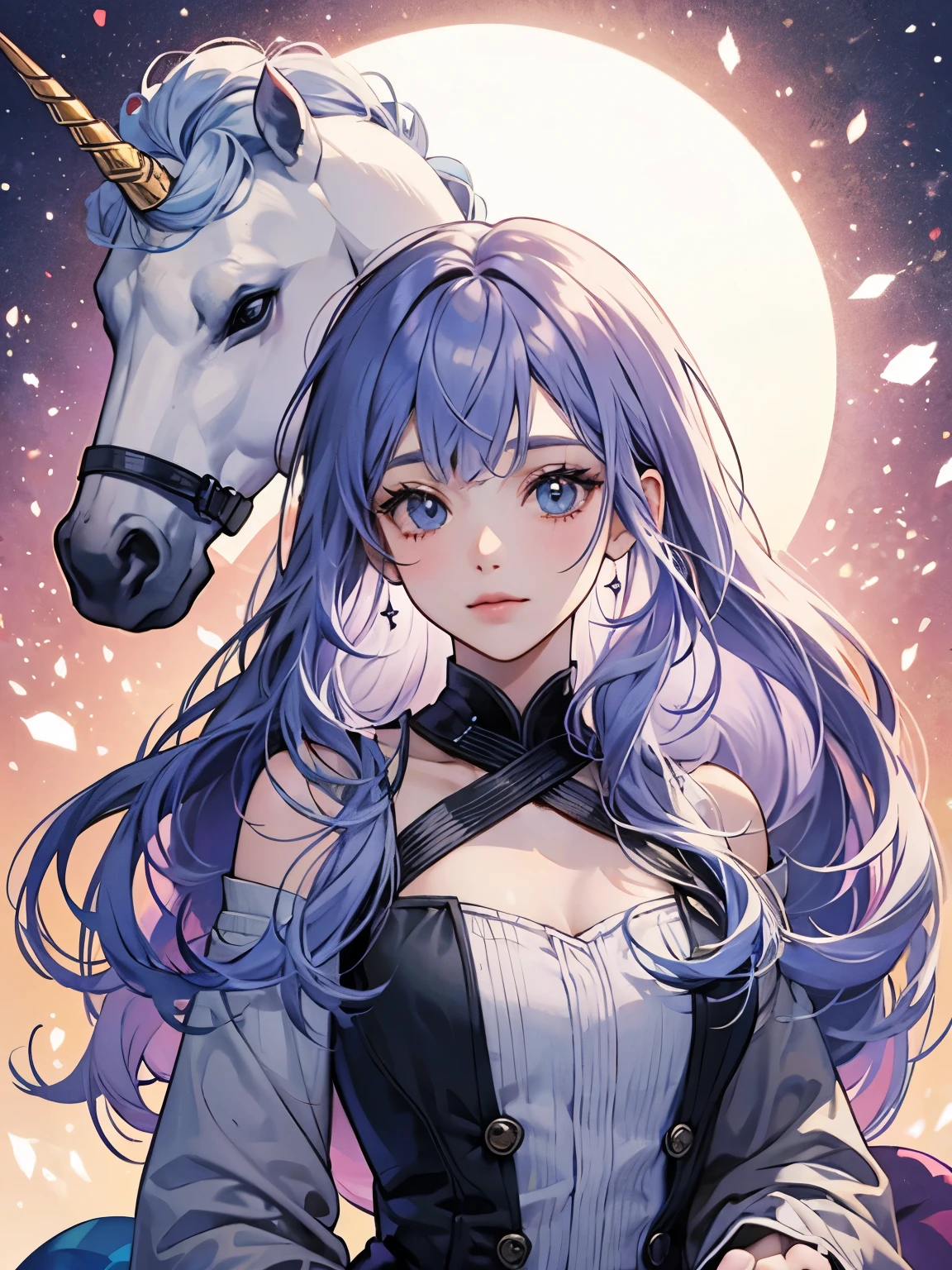 Unicorn humanoid female