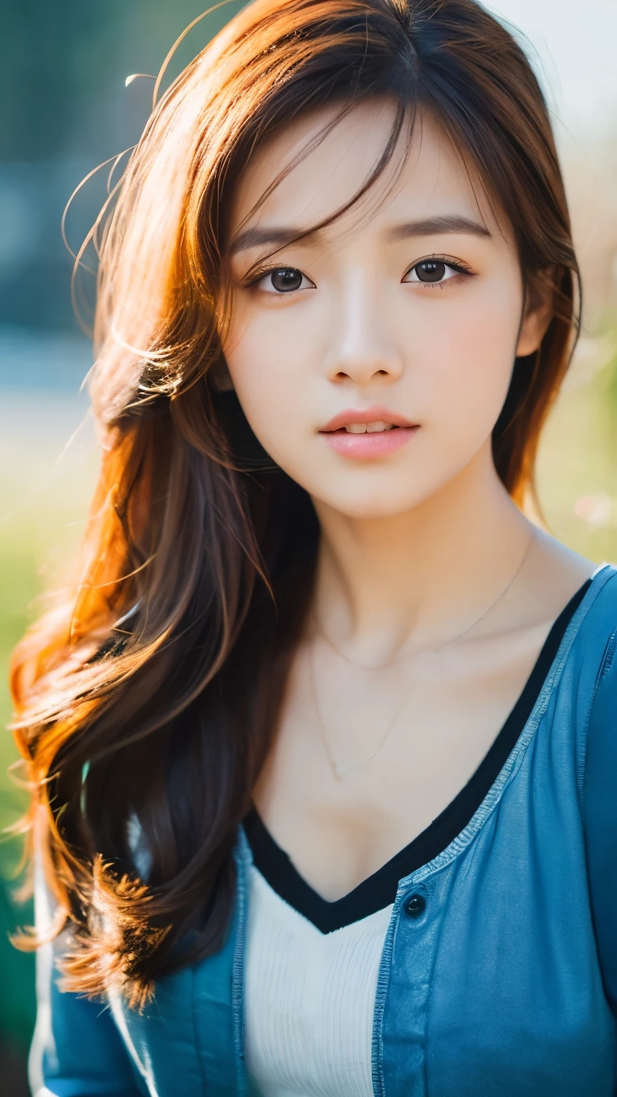 realistic ,masterpiece, highest quality, girl, woman, High resolution, portrait, photograph_light, {{}}, Ulchan-6500-v1.1:0.8、