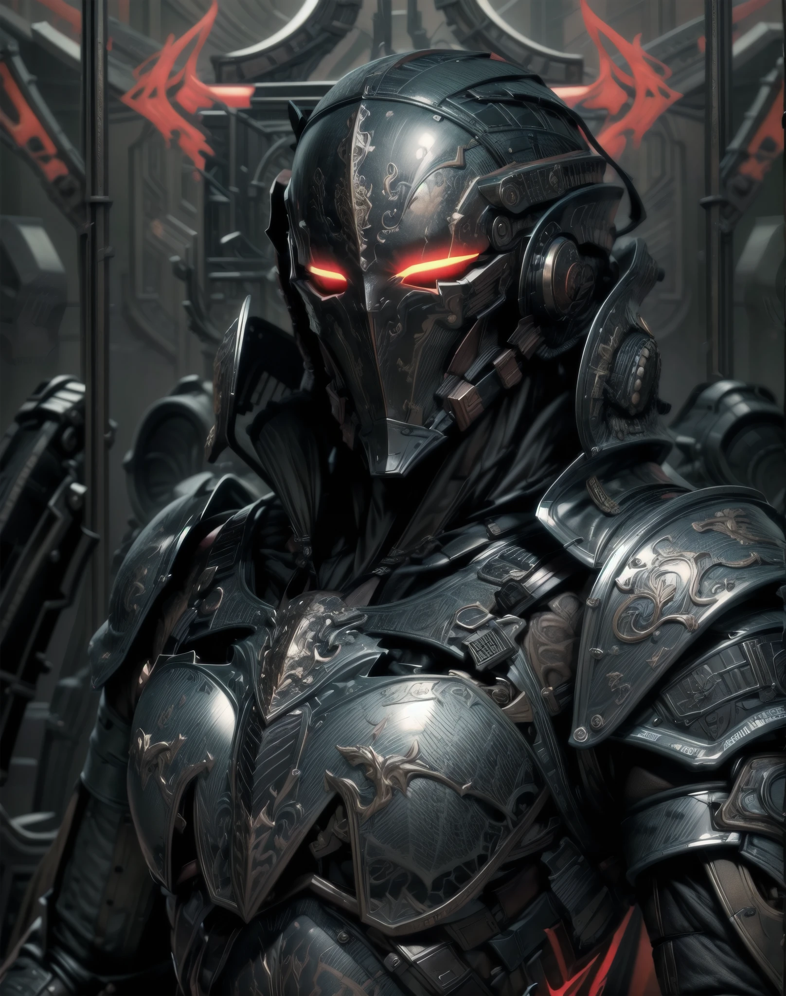 (((epic and visually stunning complex digital anime masterpiece:1.6, elegantly decorated:1.5, beautifully ornate mechanical soldier:1.4, ((gorgeous feminine male physique:1.3, graceful:1.4))))), (((heavily muscled masculine chest:1.4, chiseled abs:1.4, heavily toned:1.4, slim yet muscular:1.3))), (((complex and beautiful:1.3, stunning scifi fantasy style:1.5, beautiful scifi style mechanical helmet with polarized visor:1.5))), (((elegant embroidered double breasted trench coat:1.4, stunning engraved armor:1.6))), (((form fitted clothes:1.3, super sleek sensually revealing under suit:1.5, waist and thighs exposed:1.5)), ((flamboyant feminine essence:1.4, heavy mechanical gothic aesthetic:1.4)), ((androgynous body build)), (((toned yet heavily muscled gorgeous femboy physique:1.4, gorgeous perfectly defined muscles:1.4, toned sleek mechanical arms and legs:1.4, thick well rounded thighs:1.5, mechanical muscles))), ((((depth of field, cinematic lighting, chromatic aberration, ray tracing, UHD, masterpiece, top of head covered, super detail, high details, high quality, award winning, 8k, highres)))):1.6, (((beautiful, artificial muscle))):1.6, (((beautiful decopunk scifi style design:1.6)))