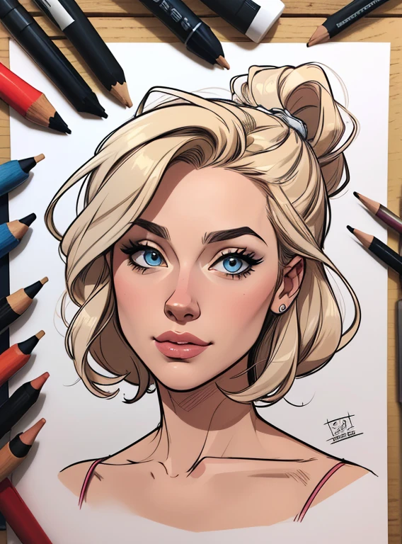 (estilo de desenho animado:1.2), Imagem de desenho animado de uma mulher com cabelo grande, roupas de rua hip hop , garota funky super fofa, Ilustra??o estilo desenho animado, estilo de arte dos desenhos animados, estilo de arte dos desenhos animados, digital illustration style, design de personagens altamente detalhado, arte digital detalhada fofa, City fan art, Design de personagens de retrato, beautiful digital illustration, retrato de alta qualidade, Arte em quadrinhos, Retrato de design de personagens, fundo branco