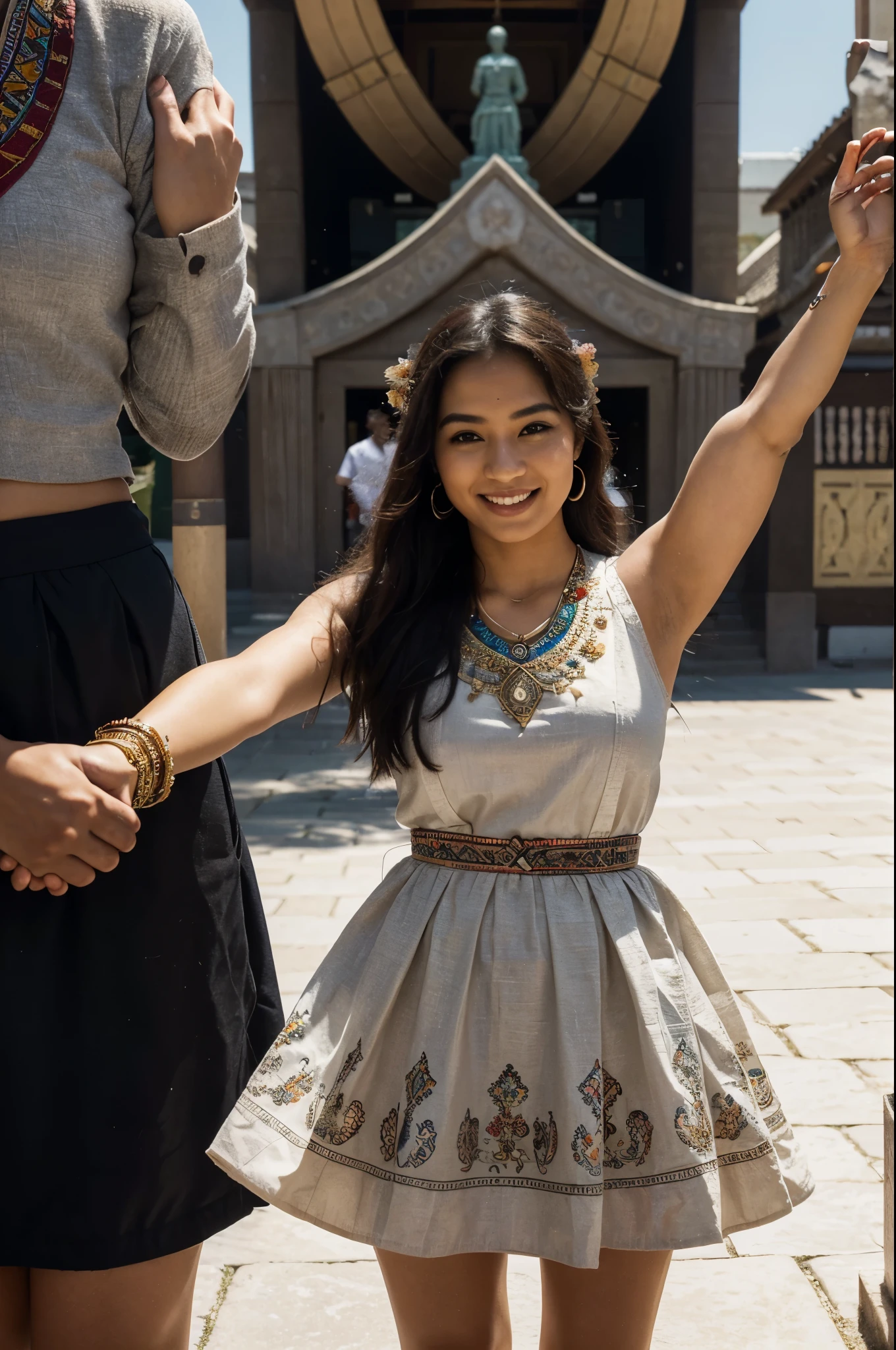 Here's an idea for a picture that represents cultural understanding:
Create an illustration of a group of diverse individuals standing in a circle, holding hands or embracing each other. Each person can be depicted wearing traditional attire or symbols representing their respective cultures. This can include clothing, accessories, or cultural artifacts that are unique to their heritage.
In the background, incorporate elements that represent different cultural traditions, such as traditional buildings, landmarks, or symbols. This can include architectural styles, iconic monuments, or cultural symbols that are associated with various cultures.
To emphasize the importance of content and contextual analysis in cultural understanding, you can add speech bubbles or captions around the illustration. These bubbles or captions can contain phrases like "Embrace Diversity," "Celebrate Differences," or "Understanding through Context."
Additionally, you can include visual cues that signify open-mindedness and respect, such as smiling faces, friendly gestures, or symbols of unity. This will further convey the message of cultural understanding and appreciation.
Remember to use vibrant colors, intricate details, and diverse representation to showcase the richness and beauty of different cultures coming together in harmony.