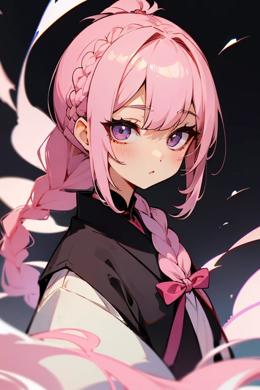 Ms. Haikara、Beauty、Let&#39;s clean your eyes、Sharpen your eyes、The Taisho Period in Japan、Benio、ponytail、cute、Pink hair、cute髪飾り、Braid、