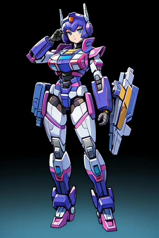 Autobot Girl, Transformers Girl, Masterpiece, full body shot