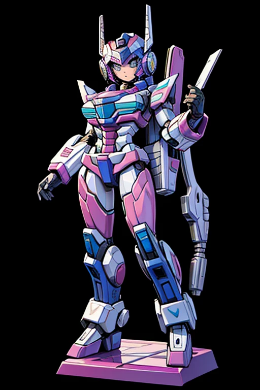 Autobot Girl, Transformers Girl, Masterpiece, full body shot