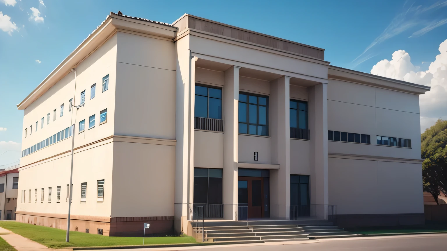 school building