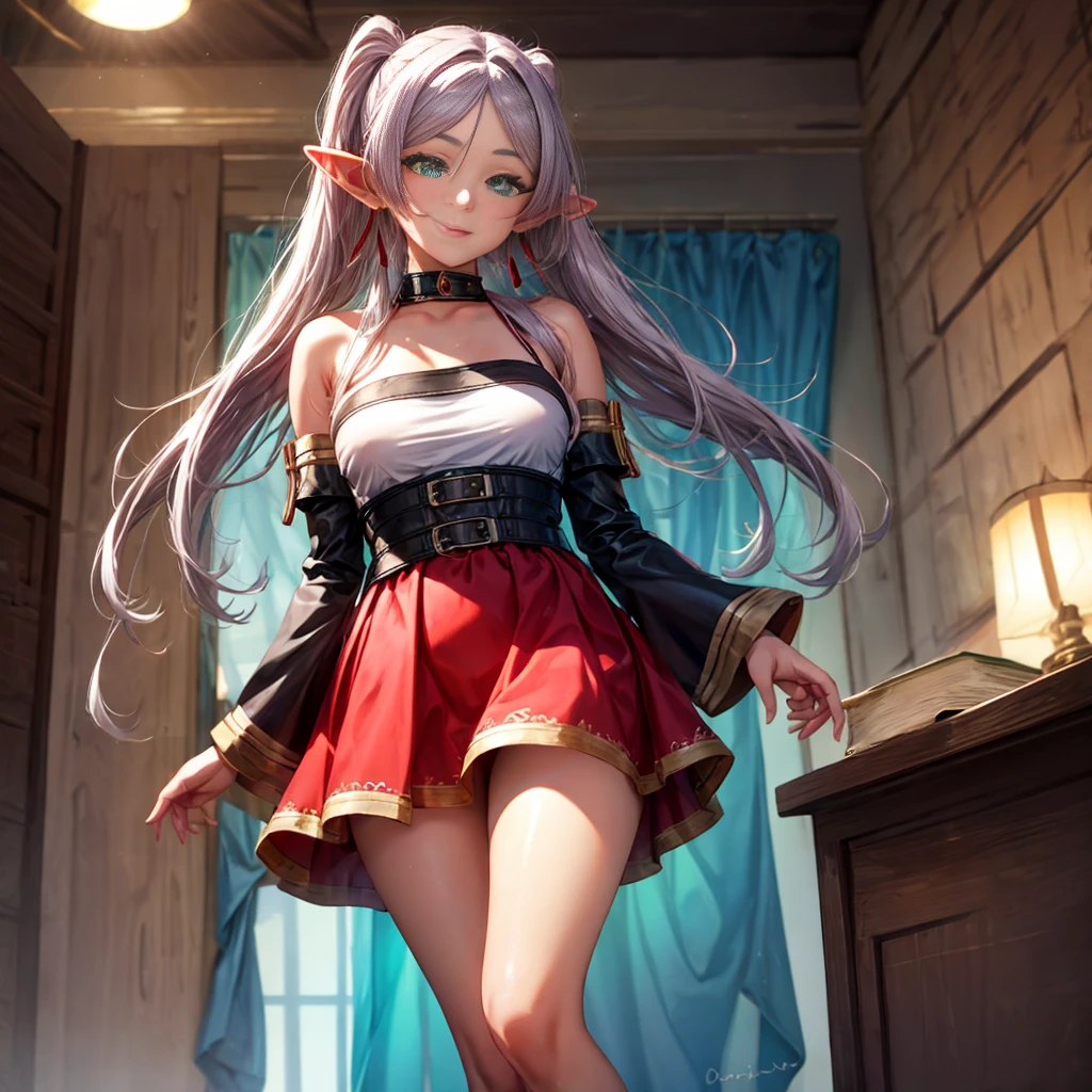 Best quality, graceful pose,(eye color: 1.5), color ribbons, bows, long hair, color hair, BREAK bracelets, bare shoulders, bikini armor, bracelets, collars, detached sleeves, dresses, earrings, florals, jewelry, metal collars , miniskirt, hip curtain, COLOR dress, COLOR skirt, COLOR sleeves, COLOR thighs, ring, skirt, thighs, BREAK looking at the audience, BREAK indoors, bed BREAK,LIBRARY BREAK , MOUNTAIN BREAK,GARDEN BREAK,(works: 1.2), best quality, high resolution, unity Wallpaper 8k, (illustration:0.8), (beautiful eye details:1.6), highly detailed faces, perfect lighting, highly detailed CG, (perfect hands, perfect ???????)