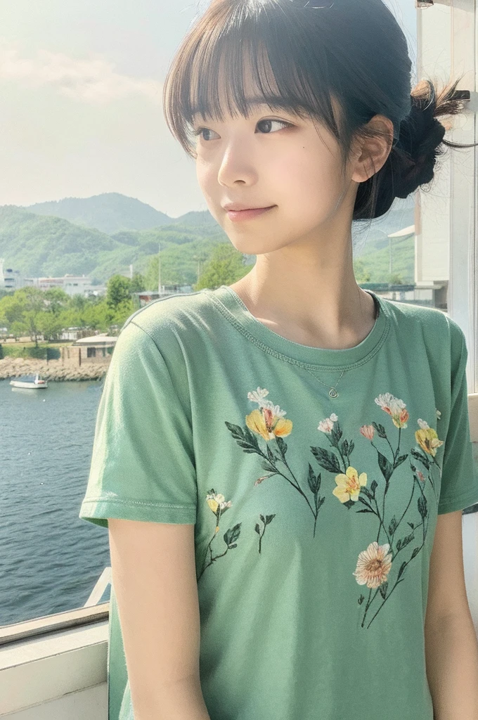 Please make Aoi Miyazaki into a work of art.。
16:I&#39;d like it to have a watercolor-like touch in 9.。