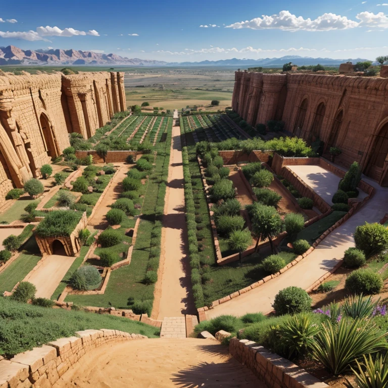 The Reuven Empire is a rich kingdom with a grand castle as its centerpiece. Though the land is a desert, the people have adapted to this biome by developing a unique way of life. The castle is built in a region with lots of red clay. It is built near a huge oasis. Part of the castle is built of glass. Plants are rare in these parts, as there usually is not enough water for them to survive. But many drought resistant grasses grow in these parts. This is a very medieval kingdom. There are no trees except for palm trees.