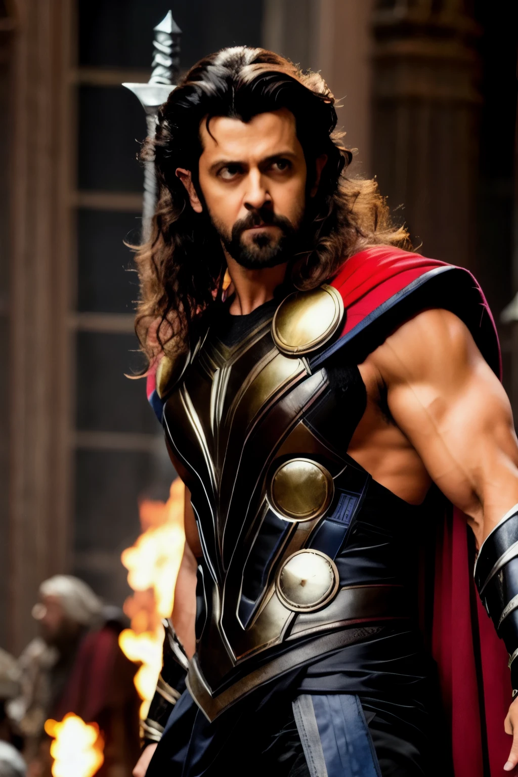 Hrithik Roshan as thor