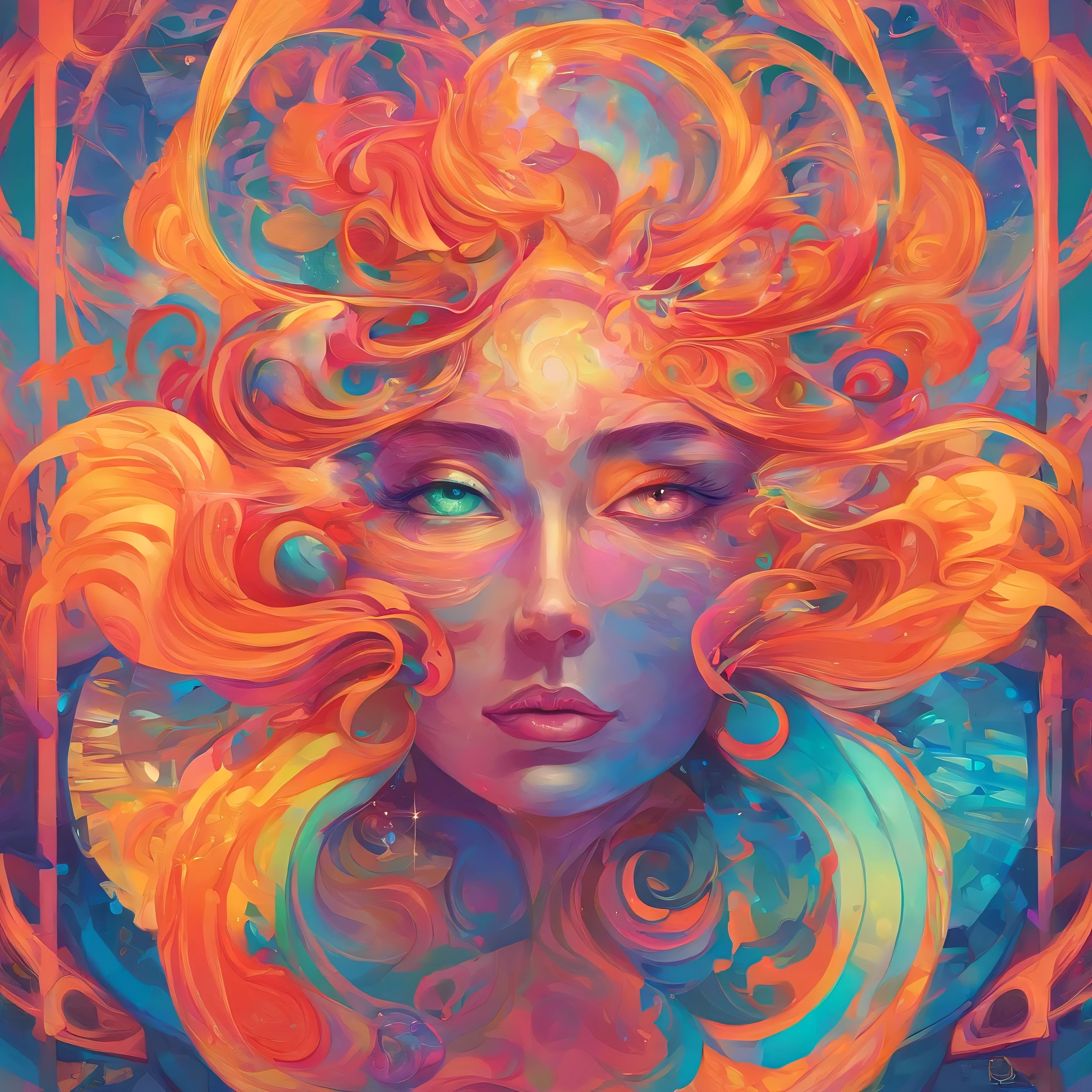water, refraction, reflections, mirrors, prisms, sunlight, glowing lights!! intricate elegant, highly detailed, digital painting, artstation, concept art, smooth, sharp focus, illustration, art by ( ( ( ( artgerm ) ) ) ) and ( greg rutkowski )! and ( ( ( alphonse mucha ) ) ), eyes reflecting into eyes reflecting to infinity
