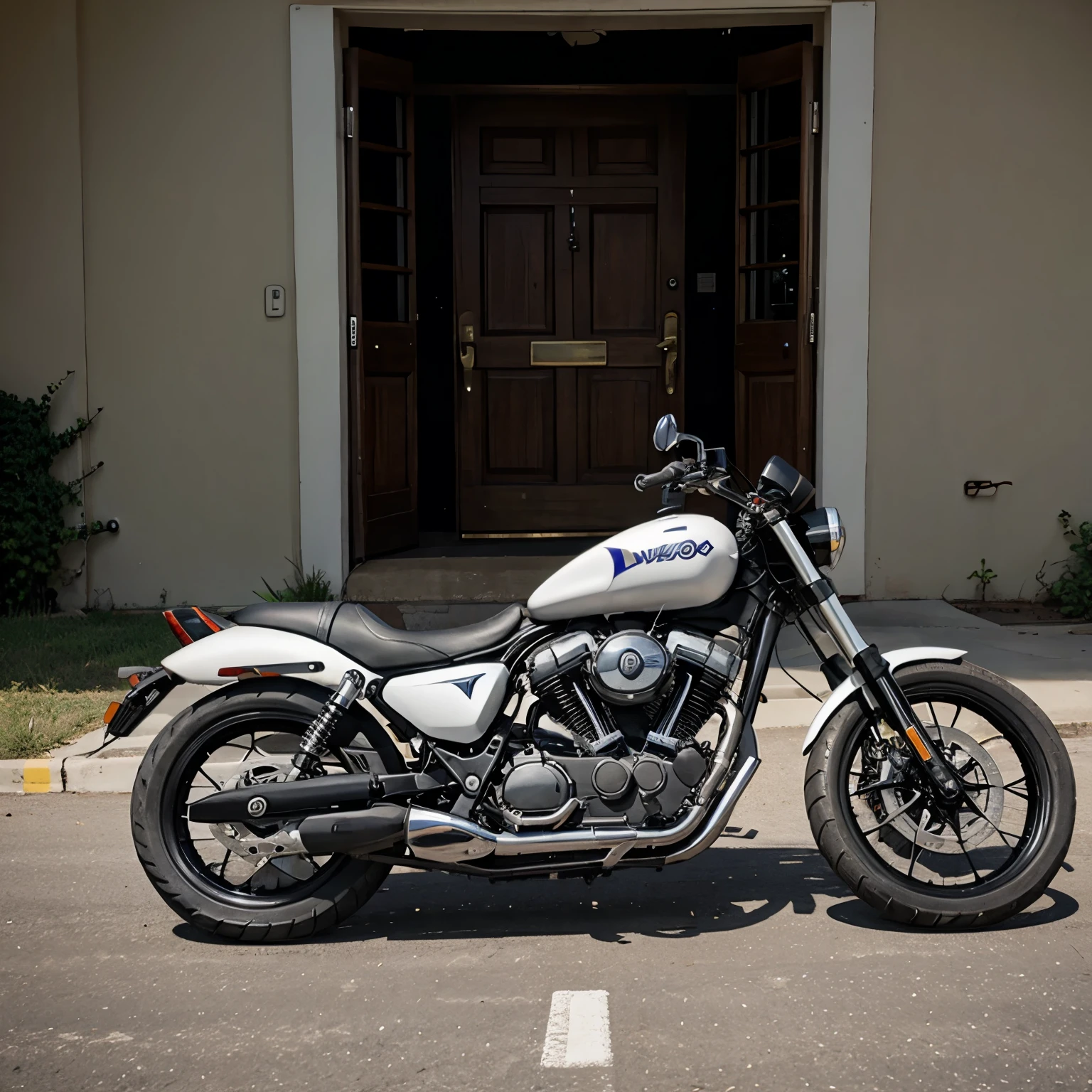Una moto 