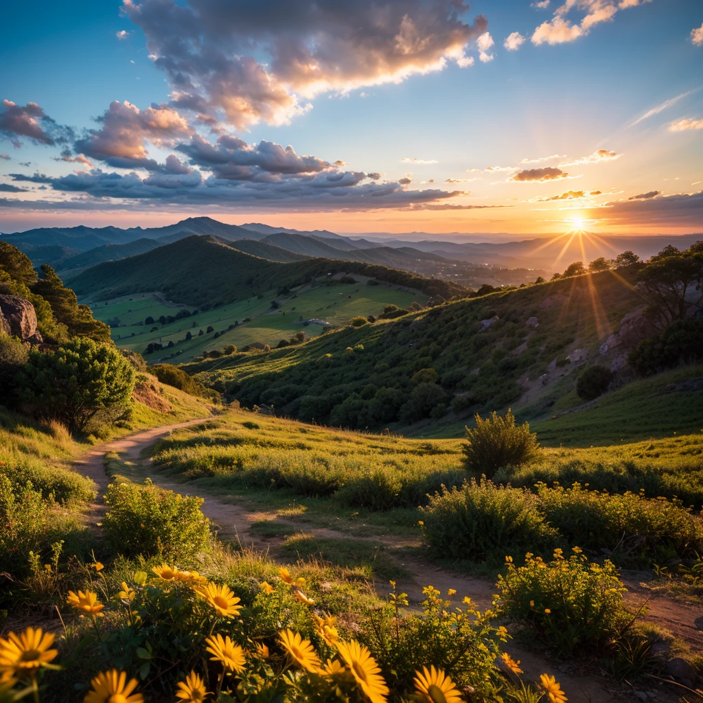 Sunrise view