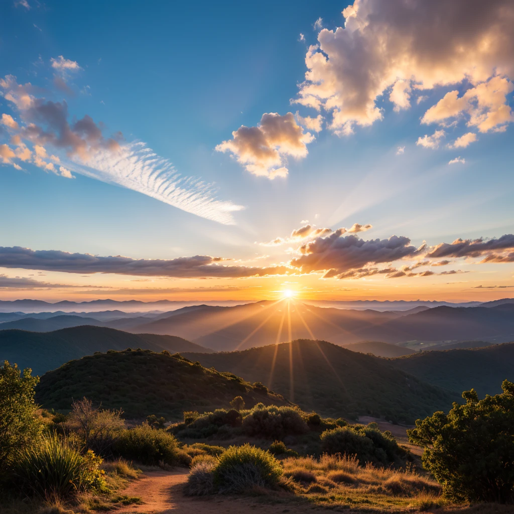 Sunrise view
