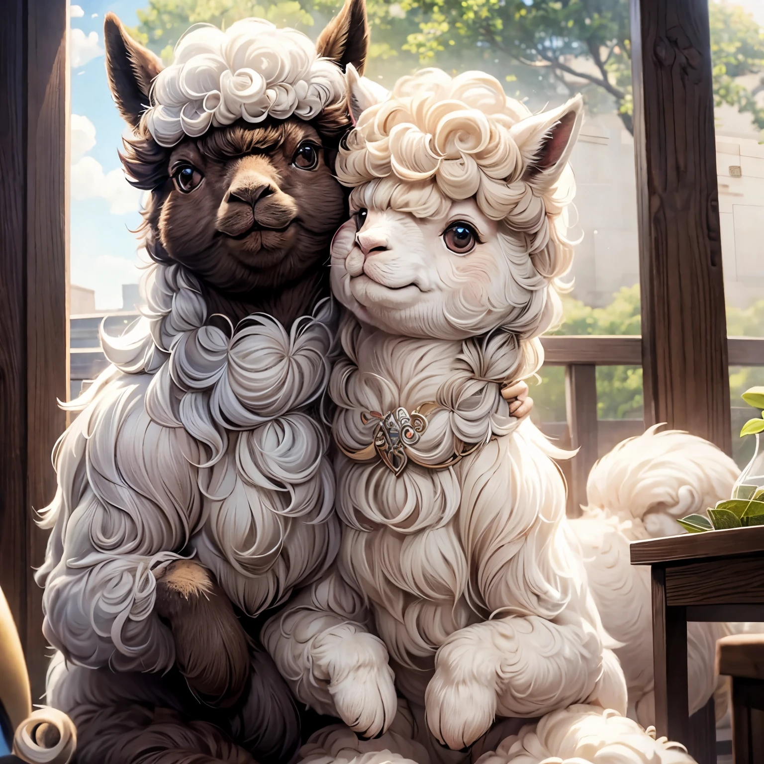 An alpaca