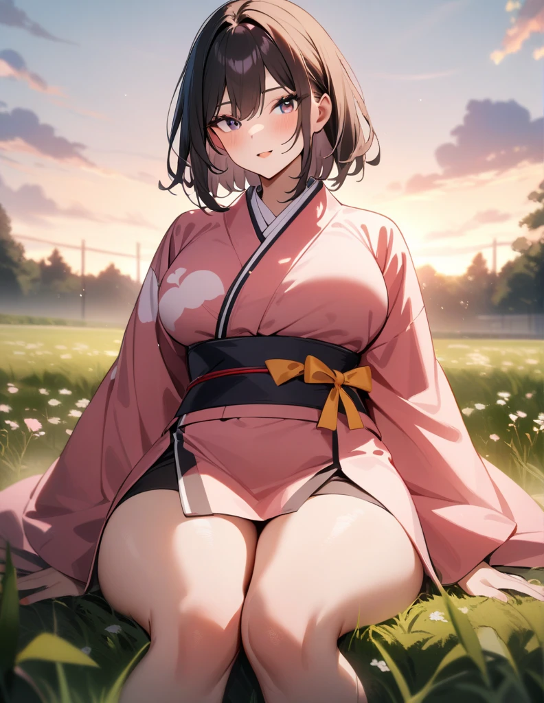 anime girl spreading legs widely, hyper realistic anime, hyperrealistic,seductive anime girl, photorealistic anime girl render, a hyperrealistic , [ 4 k photorealism ]!!,fine detailed anime,realistic skin,photorealistic anime, smooth anime cg art, ultra realistic picture, oppai, [ 4 k photorealism ]!!!,(curvy body),pubic hair,(tanned skin),(flower patterned yukata:1.1),black short hair,(sweaty:1.1),cleavage,squatting on ground,on grass,summer night,eyes widen,orgasm,(aroused),(trembling),(pubic hair),pov,(pussy focus),(from below),(creampie:1.2),excessive cum in pussy,tears on eyes
