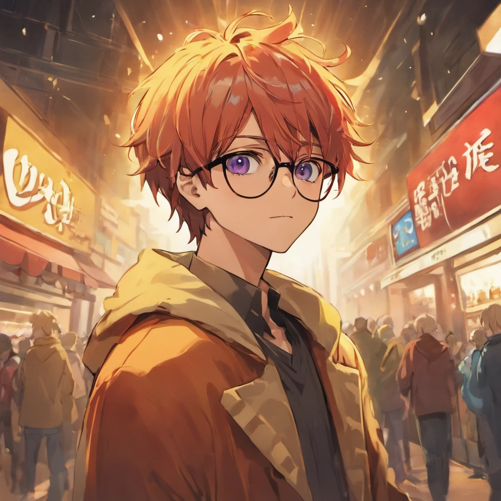 hamburger male Glasses