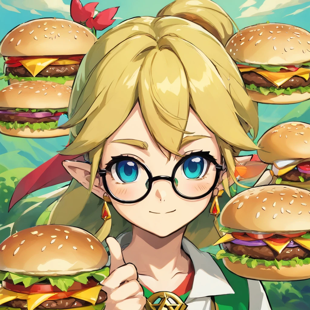 hamburger male Glasses