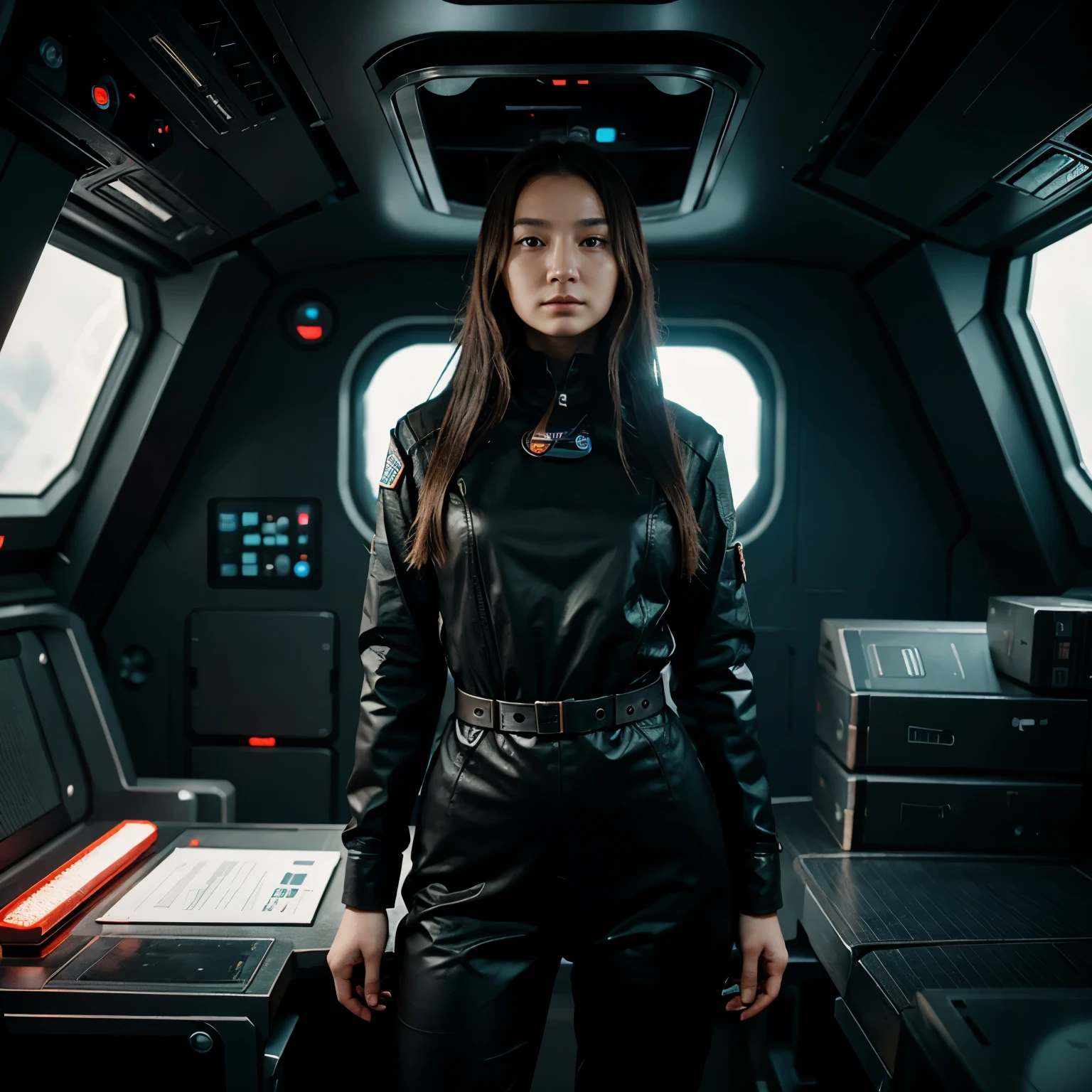 Zhenshina, smuggler, future, space