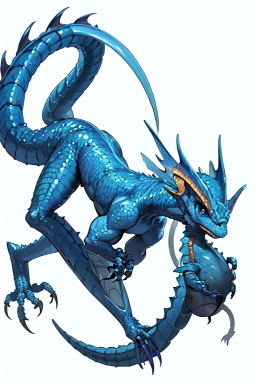 [(white background:1.5)::5], (bottle bottom:0.9), masterpiece,(full body:1.2),(masterpiece, ultra high res, 16k uhd, high quality),lizard monster,blue skin,dragonman,hybird creature,dangerous