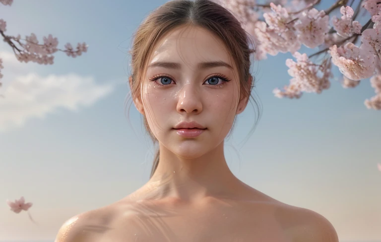 best quality,4k,8k,highres,masterpiece:1.2,ultra-detailed,realistic:1.37,anime,portrait,beautiful detailed eyes,beautiful detailed lips,extremely detailed face and eyes,longeyelashes,vivid colors,HD,stunning,sharply focused,physically-based rendering,digital illustration,soft pastel colors,bright lighting,serene expression,hair flowing in the wind,fantasy background,cherry blossoms,peaceful atmosphere,floating petals,japanese style,glowing sunset,ethereal,delicate lines,expressive emotions,subtle shading,captivating gaze,playful expression,anime hairstyle,exquisite details,illustrious character,innocent charm,dreamy scene,heartwarming,delightful moment,luminous glow.