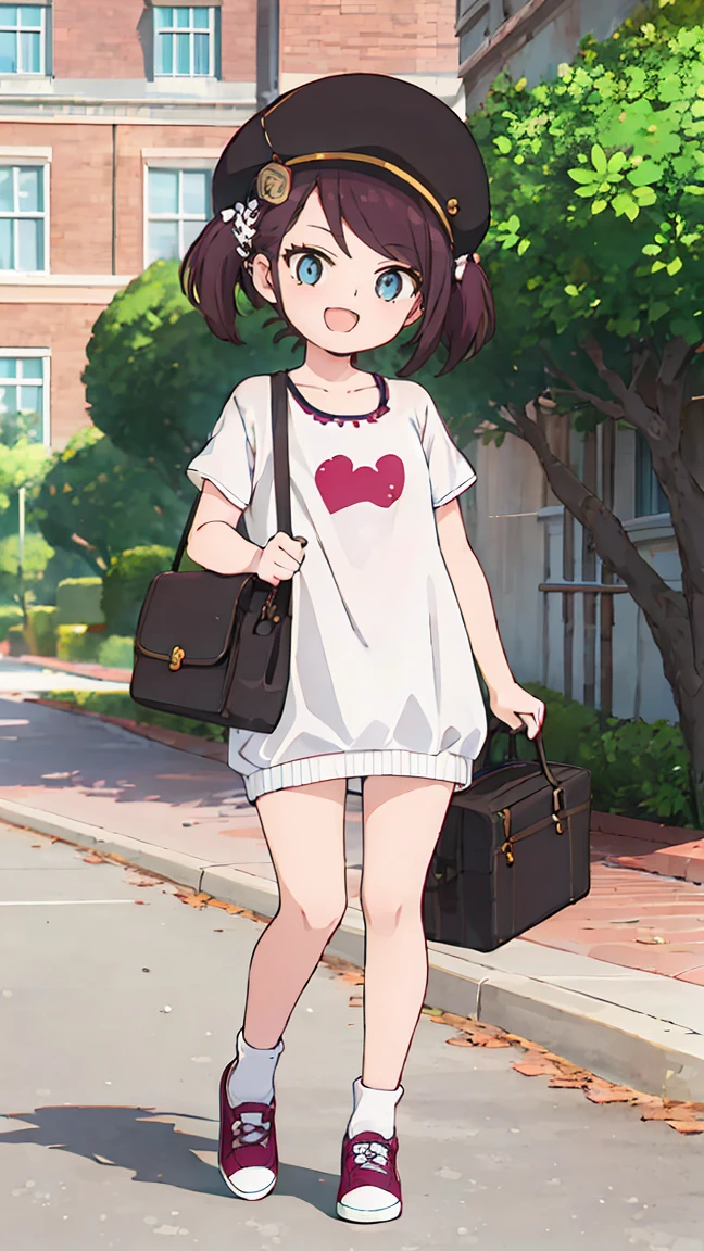 (highest quality), 1 Girl, :d,(((Full Body:1.3))),(((((Cute clothes))))),