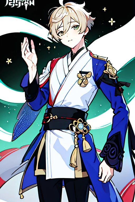 1 boy, genshin ok,
