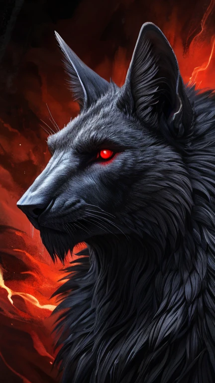 Black fur cascaded down the muscular frame of this tall monster, its strange appearance accentuated by the glowing red eyes that gazed intensely. The handsome male figure exuded an air of mystery and power, his form a mesmerizing sight to behold.
(Masterpiece, ultra detailed, highest quality, dramatic realism, realistic shading, intricate textures, solo, full body, profile picture, best quality rendering) by DarkFurDesigner, RedEyedMonsterMale, MutantBeauty, detailed fur, realistic eyes, imposing presence, expressive face, masterpiece, stunning anatomy, dark background, bold colors.