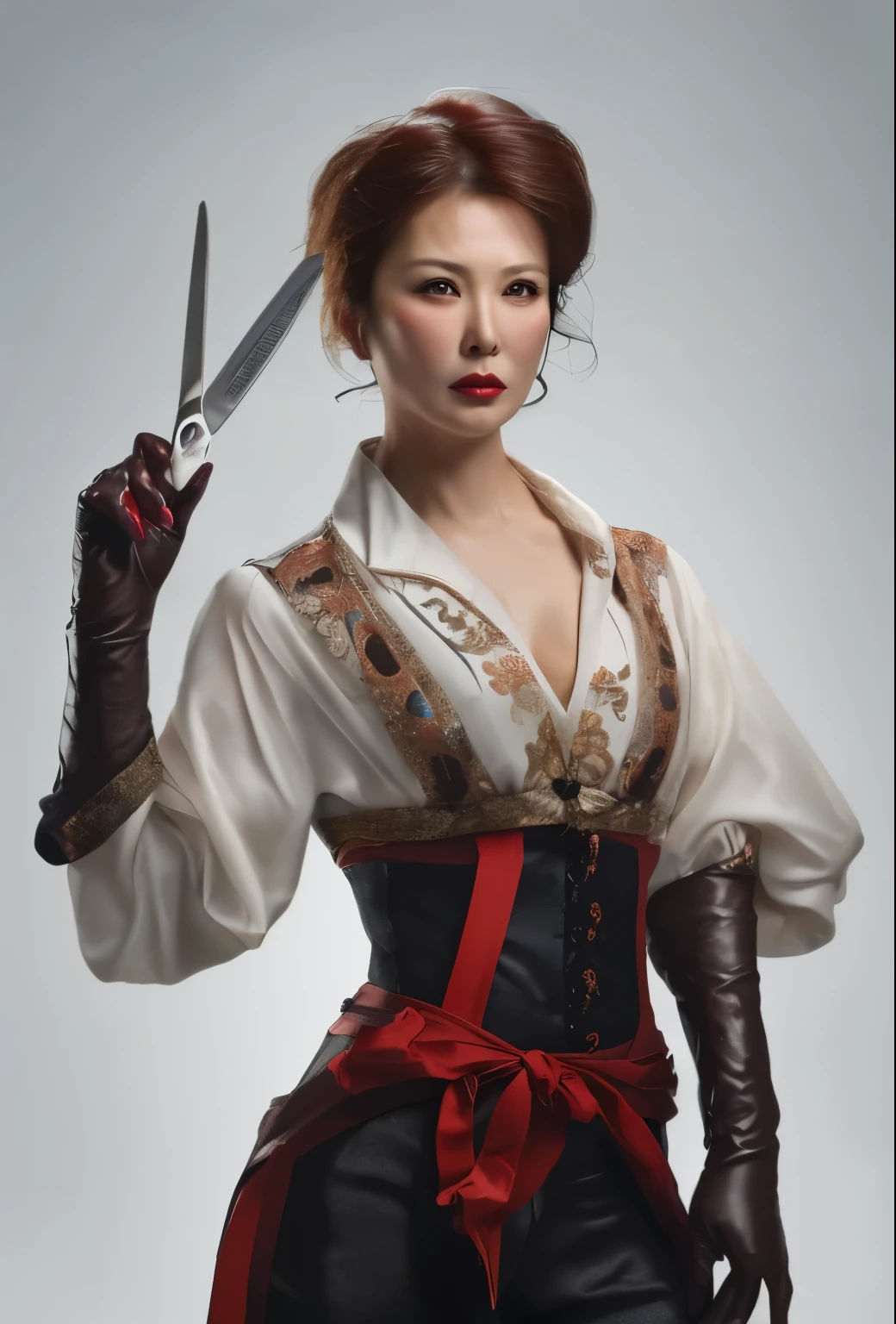 Middle-aged Asian woman