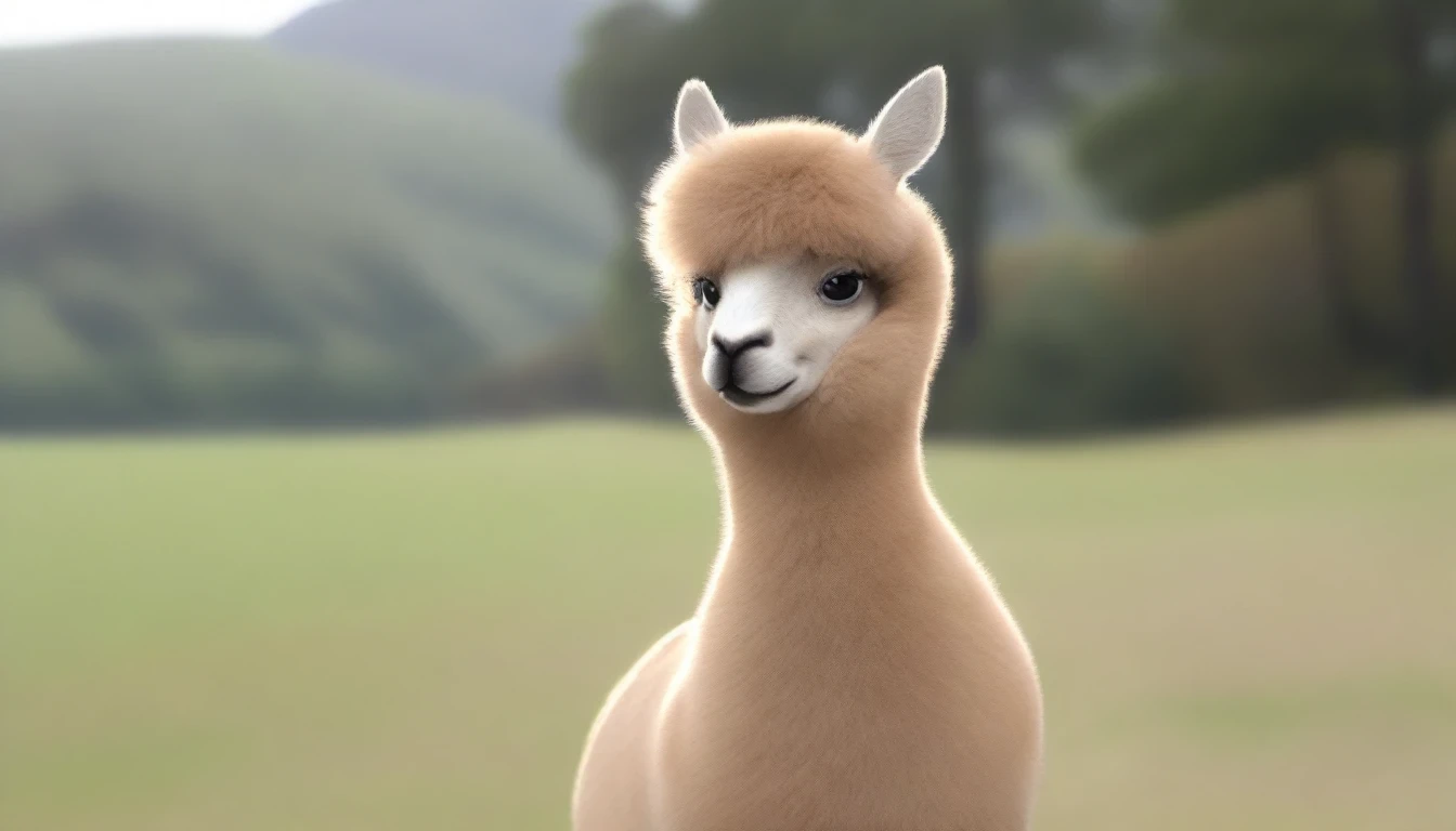 An alpaca