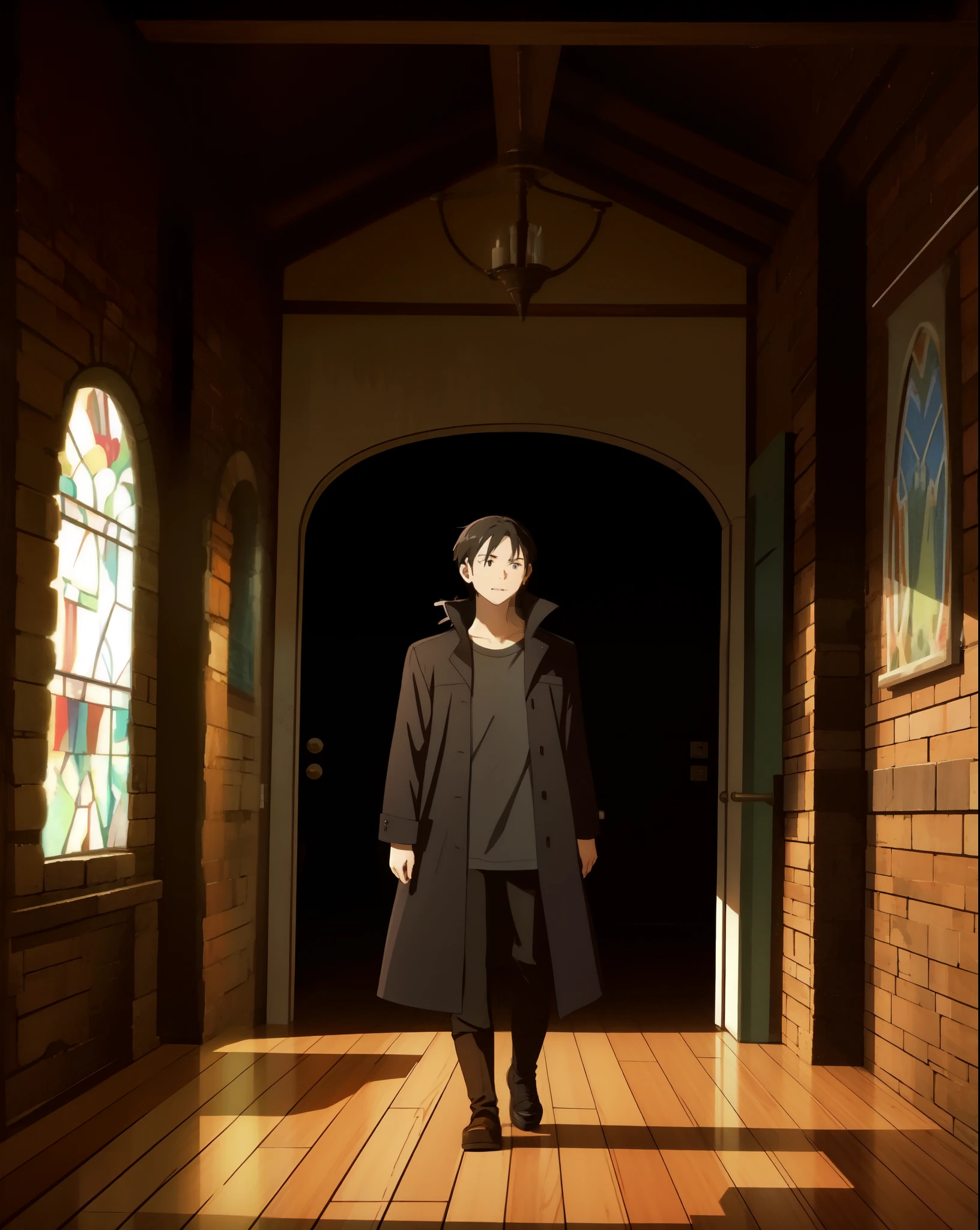 strict classic black shirt