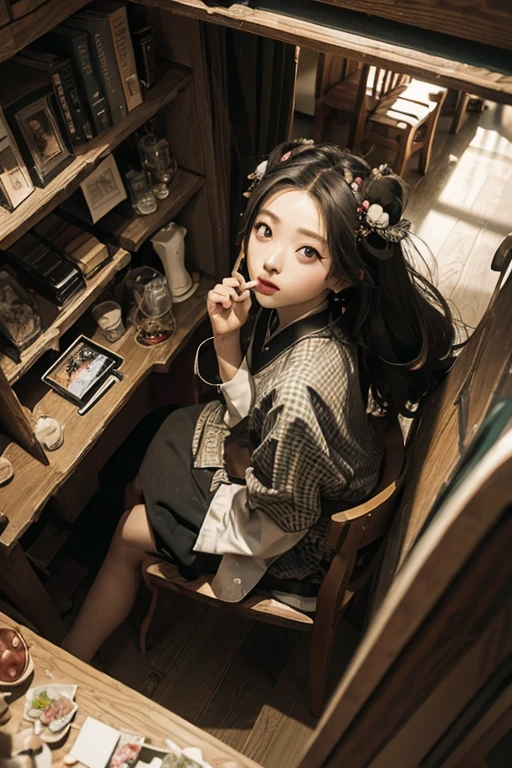 (((Trick Art)))、Escher、Bird's Eye View、ultra wide angle lens