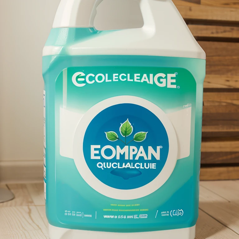 Create a logo for a liquid detergent company called ecocleanse 