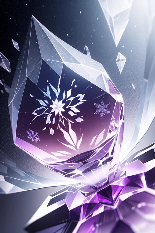 kaleidoscope design、Crystal of snow