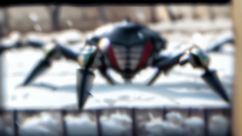 there is a spider that is sitting on a bench in the snow, arachnid, giant spider, giant spider foreground, lolth, arachne, big spider, symbiote, spider legs large, mechanical spider legs, arachnophobia, giger spider joker, exploitable image, an ugly giant spider, exterminatus, spider