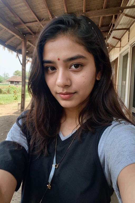 beautiful cute young attractive indian teenage girl, village girl, 22 years old, cute, Instagram model, long black_hair indian