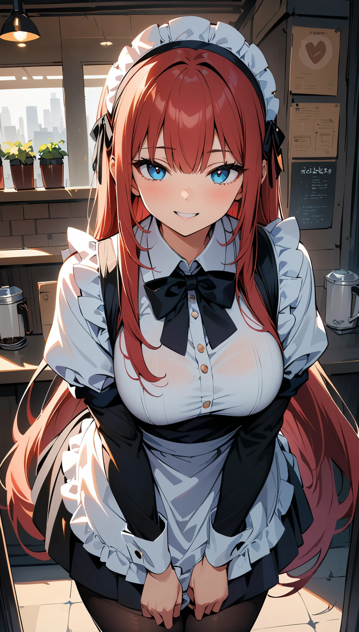 Ikuyo Kita、blow away rocks！、table top、High resolution、many girls multiple girls、large crowd、lots of cute girls、big and full breasts、naughty body、See-through、throw、、whole body、Are standing、Look up at me、confused face、blush、black pantyhose、female shape&#39;Private parts are clearly visible、I can see your nipples、white shirt、navy check skirt、micro mini skirt、very short skirt、Department store、shop、Many people々々、in the crowd、bare chest、show your chest、expose one&#39;s chest、Upper grade、A lot of milk comes out from the nipples、Breast milk gushes from the nipple、cat ears maid clothes、blue gingham maid outfit、With cup 、Breast milk drips from the nipples、Breasts wet with breast milk、female shape&#39;Private parts are clearly visible、view from a distance、whole bodyが見える、sit on a chair