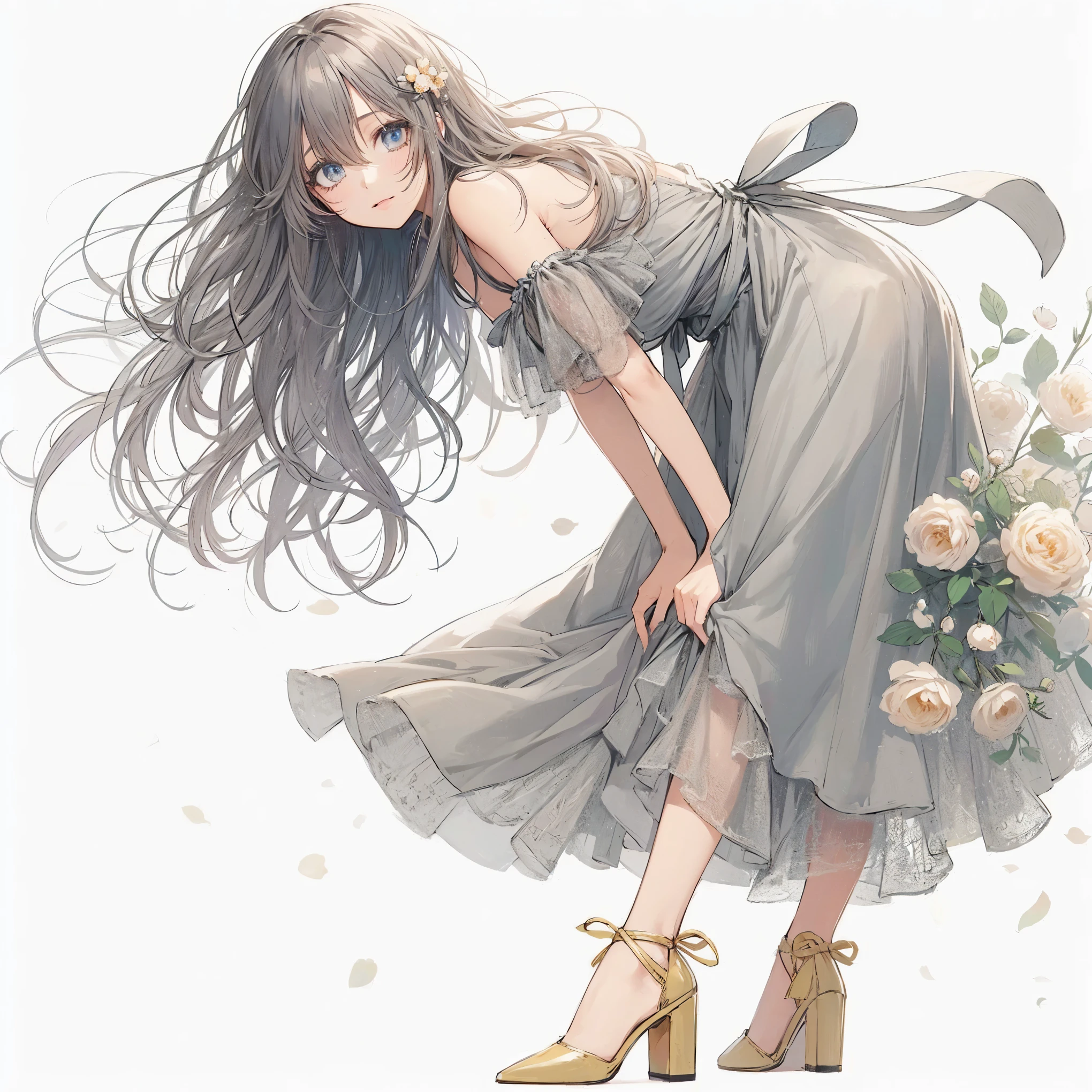 (best quality,4k,8k,highres,masterpiece:1.2),ultra-detailed,(realistic,photorealistic,photo-realistic:1.37),beautiful detailed eyes,beautiful detailed lips,A girl with beautiful eyes, An anime girl wearing a pretty dress, A cute anime wife in a lovely dress, detailed digital anime art, a dress wearing, everyone, beautiful anime girl, cute anime girl, smooth anime art, anime style, vibrant colors, soft lighting, detailed drawn beautiful eyes, beautiful cleavage,