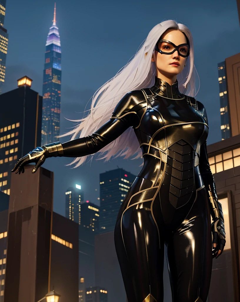 at night, skyscrapers, on rooptop,
feliciacat, Minka Kelly , full body photo, jump,attack, dynamic pose,
mask , serious, long white hair, , black bodysuit , perfect body,
shiny latex texture, skintight,
huge breast, (extremely narrow waist:1.3), wide pelvic,big hip, thigh,calf, highheels,
(realistic skin_details, sharp focus, eyes_focus, masterpiece,best quality,finely detailed,extremely detailed, realistic detail,clear_image,realistic, high_resolution,distinct_image:1.2)
