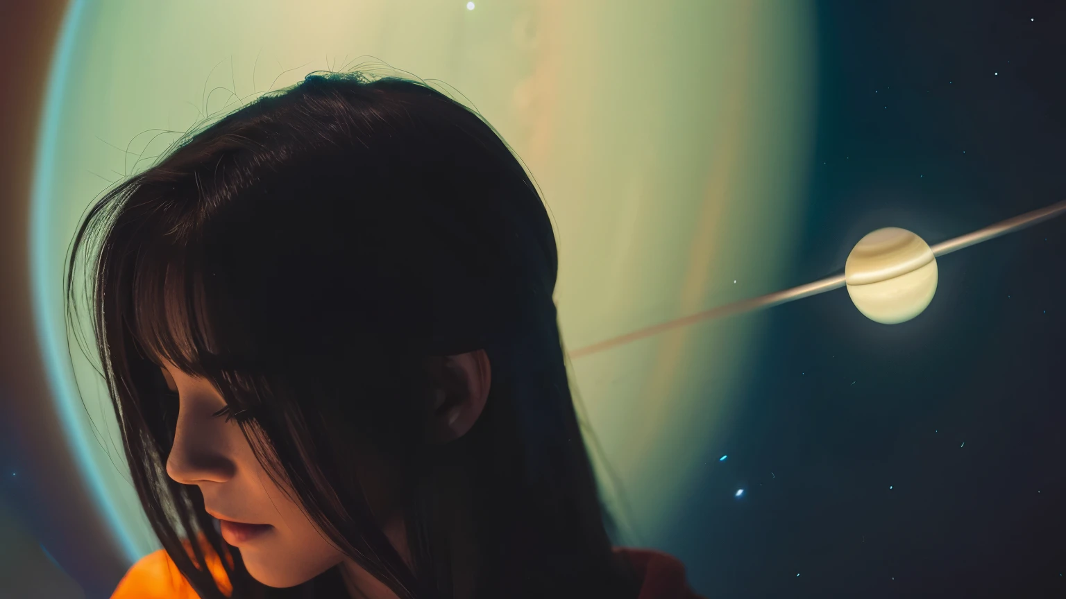 object leaving Saturn's orbit