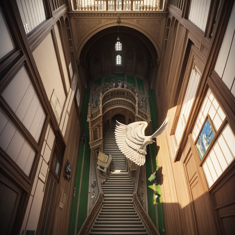 Trick Art、Escher、Bird's Eye View