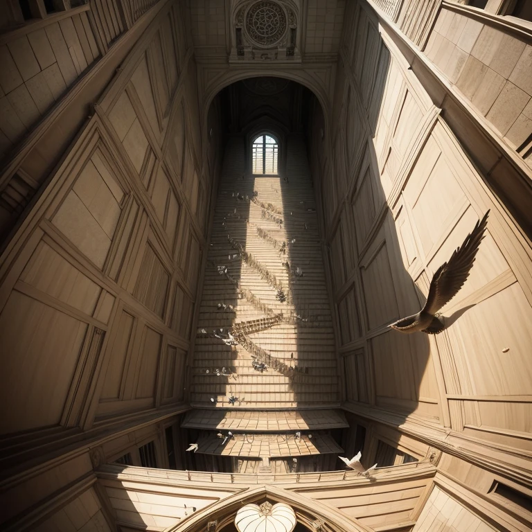 Trick Art、Escher、Bird's Eye View