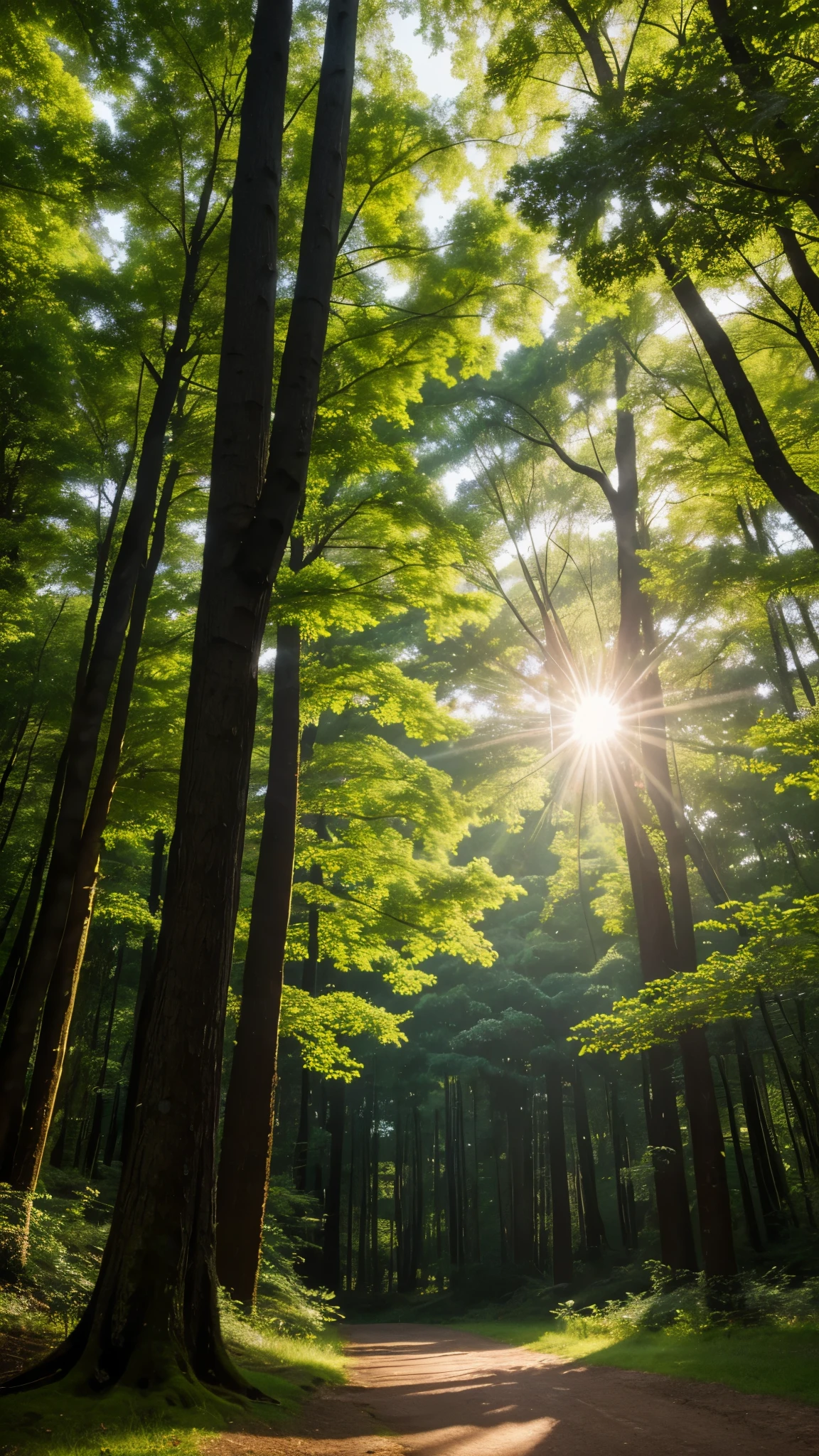 beautiful,beautiful,wood,(highest quality,4K,8k,High resolution,masterpiece:1.2),Very detailed,Realistic,landscape,Vibrant colors,nature,Calm,kind,Harmonious,leaf,Sun rays,Shadows among the branches,Branches swaying in the wind,Lush greenery,Majestic,expensive,peaceful,Rejuvenation,quiet,quiet,refresh,Healing,Calm,Calm,Interconnected,woodのleafの間から差し込む太陽の光,whispering leaf,Spotted Light,Forest atmosphere,zen-like,Ethereal,dream-like,Green Canopy,shimmering leaf,Dancing Shadows,natureのざわめく音,Paradise on earth,elegant,Timeless beauty,poetic,Melodic,elegant,Majestic silence,Deep Roots,Whispering Secrets