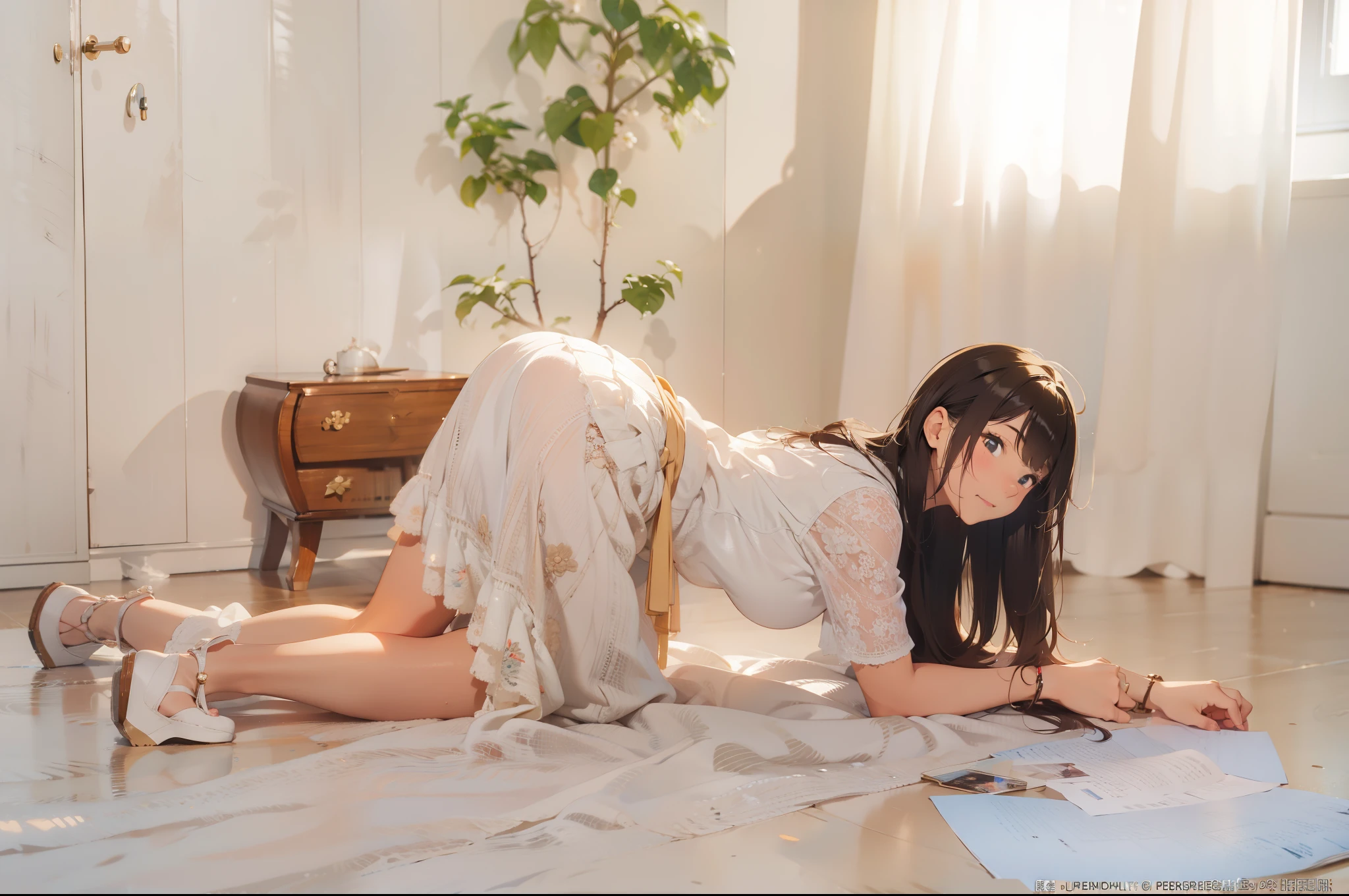 (extremely detailed CG unity 8k wallpaper), (masterpiece), (best quality), (ultra-detailed), (best illustration), (best shadow), (absurdres),
BREAK
girl, sweat, steam, medium , embarrassed, shy, looking at viewer, nsfw,