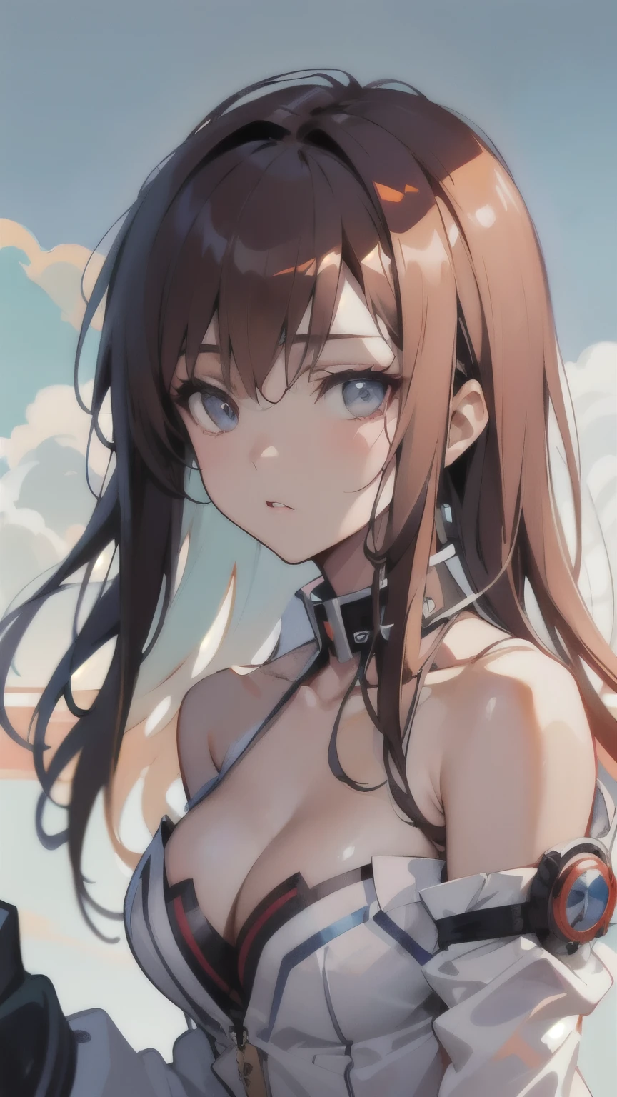 kurisu makise steins gate anime, atmospheric, elegant portrait, super highly detailed, professional digital painting, artstation, concept art, 8k, art by wlop, artgerm and alphonse mucha and eiichiro oda shinkai makoto vibrant Studio ghibli kyoto animation hideaki anno Sakimichan Stanley Artgerm Lau Rossdraws James Jean Marc Simonetti, fashion,(business suit), man, closed mouth